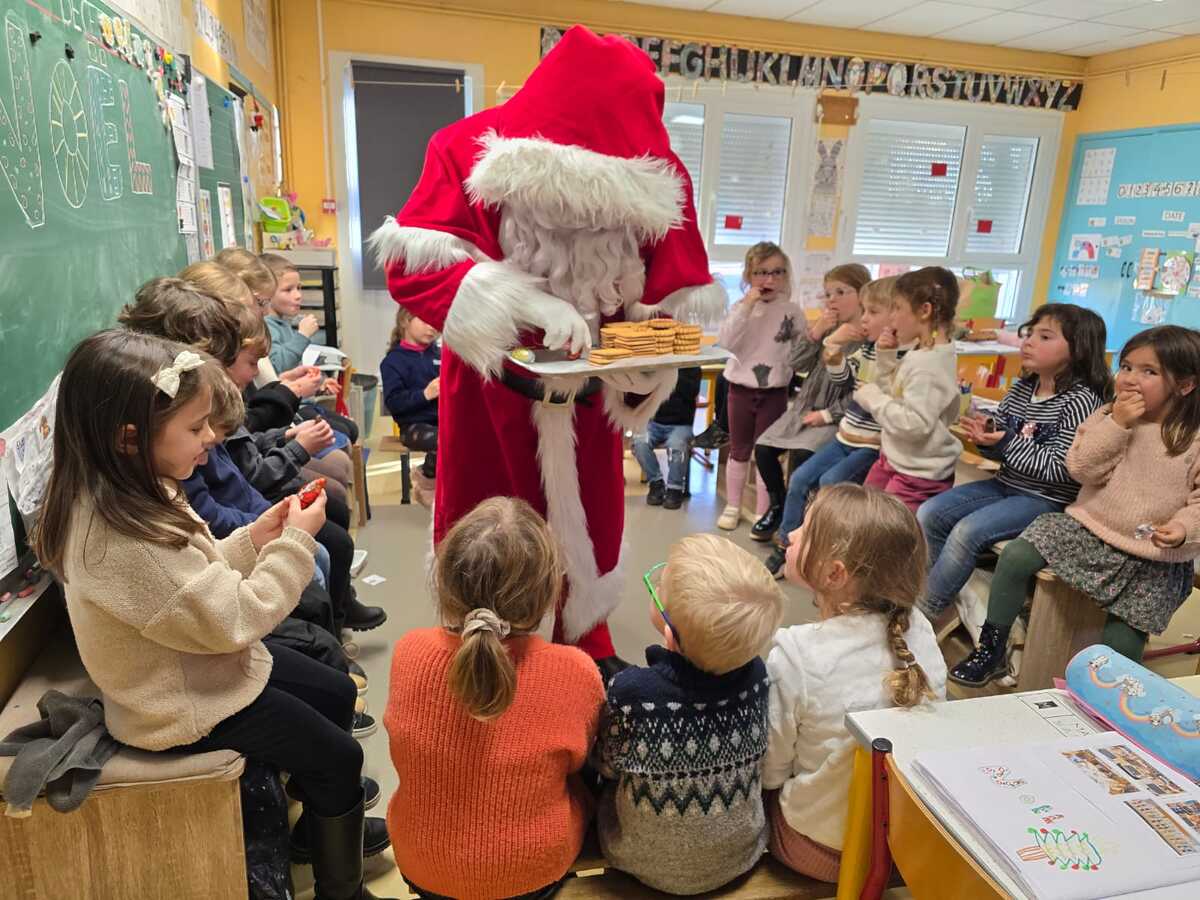 Visite du Père Noël